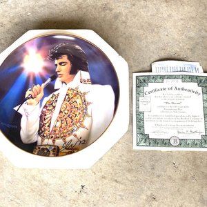 Elvis Presley Collector Plate  The Dream